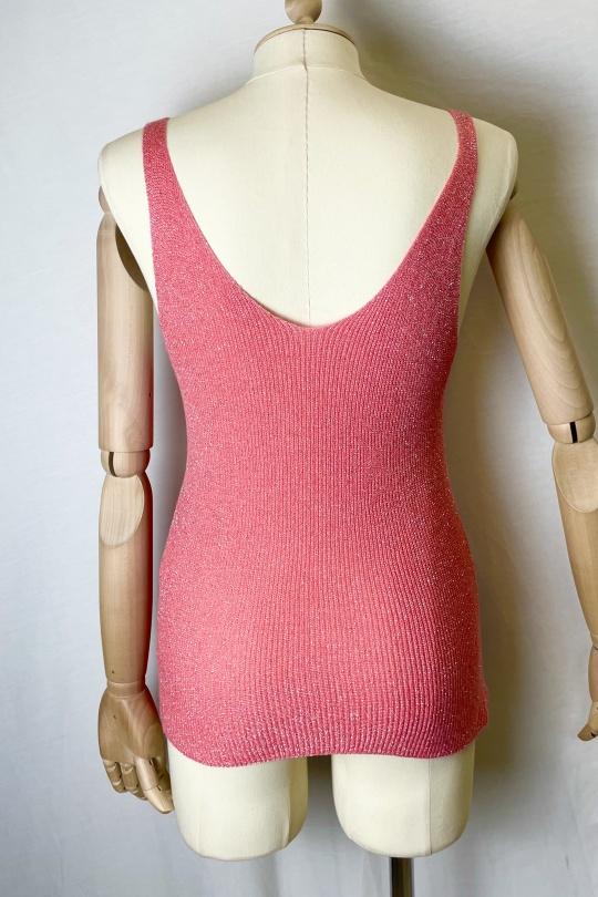 Camisetas sin mangas Mujer Brazil green Catherine S LUREX DEBARDEURS Efashion Paris