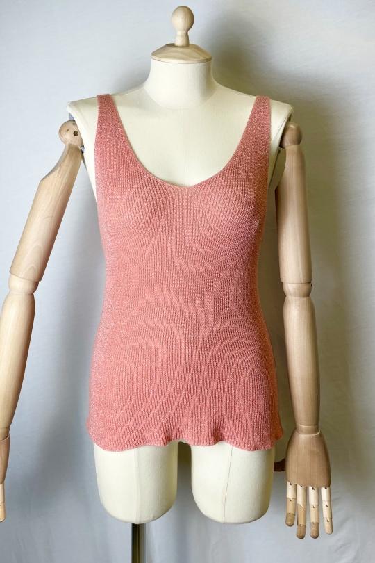 Camisetas sin mangas Mujer Brazil green Catherine S LUREX DEBARDEURS Efashion Paris