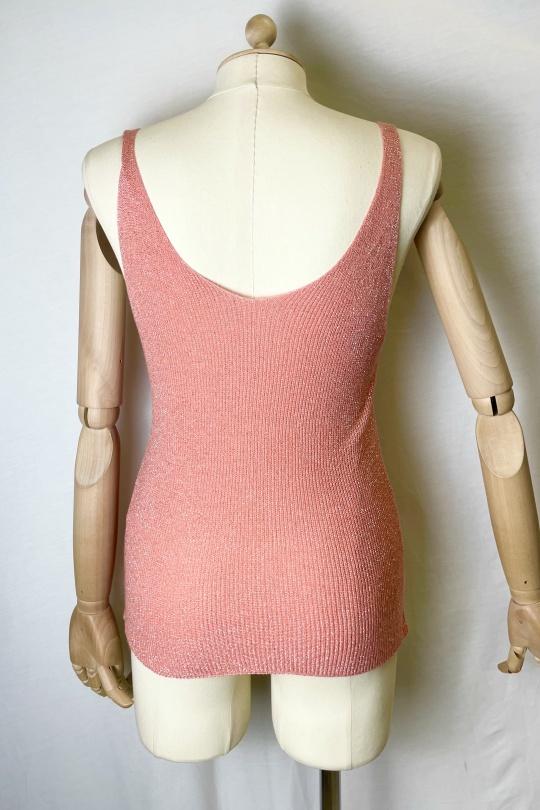 Camisetas sin mangas Mujer Brazil green Catherine S LUREX DEBARDEURS Efashion Paris