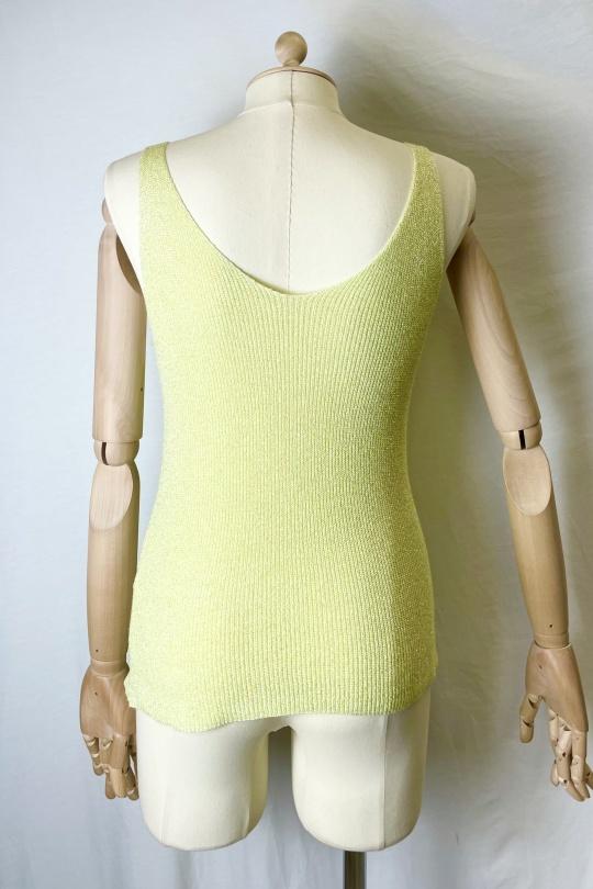 Camisetas sin mangas Mujer Brazil green Catherine S LUREX DEBARDEURS Efashion Paris