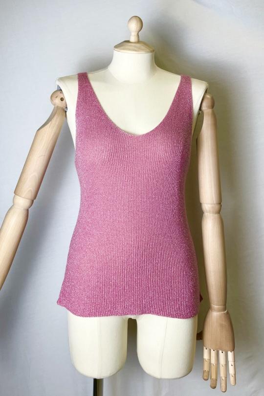 Camisetas sin mangas Mujer Brazil green Catherine S LUREX DEBARDEURS Efashion Paris