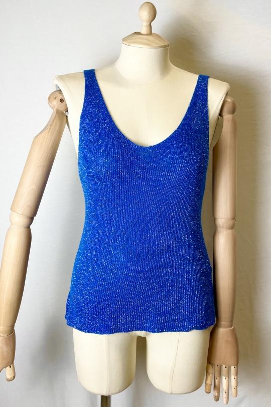 Camisetas sin mangas Mujer Brazil green Catherine S LUREX DEBARDEURS Efashion Paris