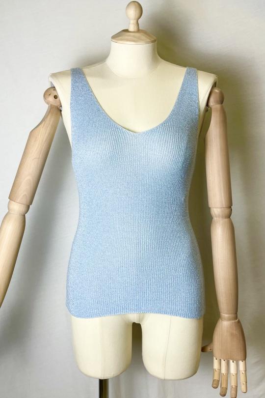 Camisetas sin mangas Mujer Brazil green Catherine S LUREX DEBARDEURS Efashion Paris