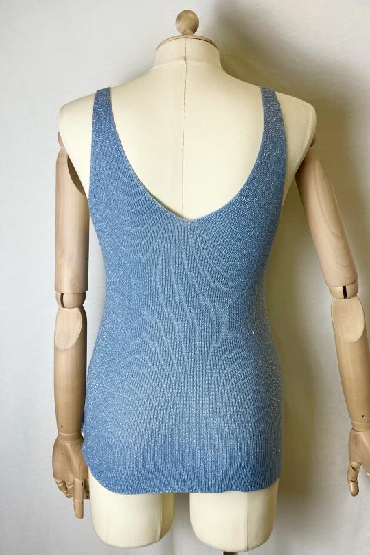 Camisetas sin mangas Mujer Brazil green Catherine S LUREX DEBARDEURS Efashion Paris