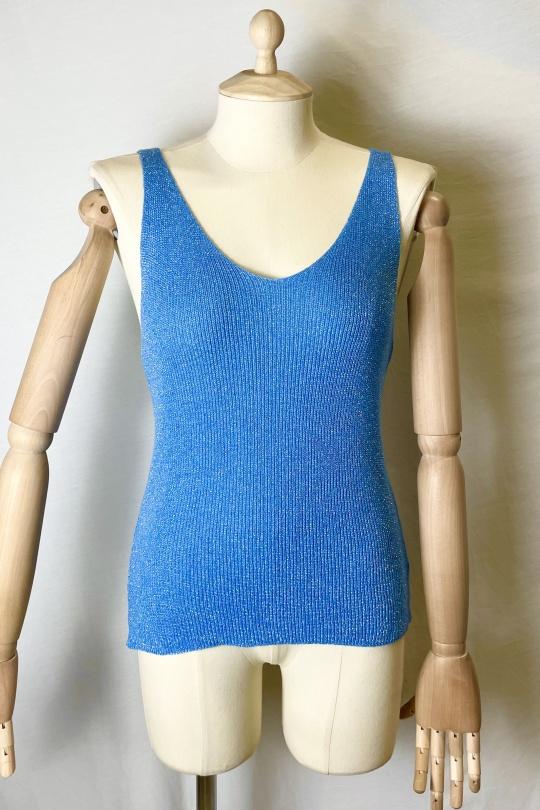 Camisetas sin mangas Mujer Brazil green Catherine S LUREX DEBARDEURS Efashion Paris