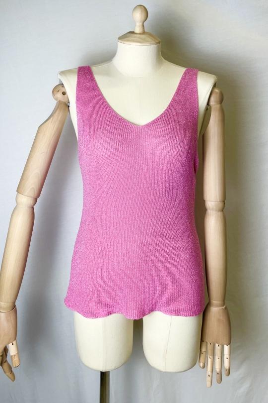 Camisetas sin mangas Mujer Brazil green Catherine S LUREX DEBARDEURS Efashion Paris