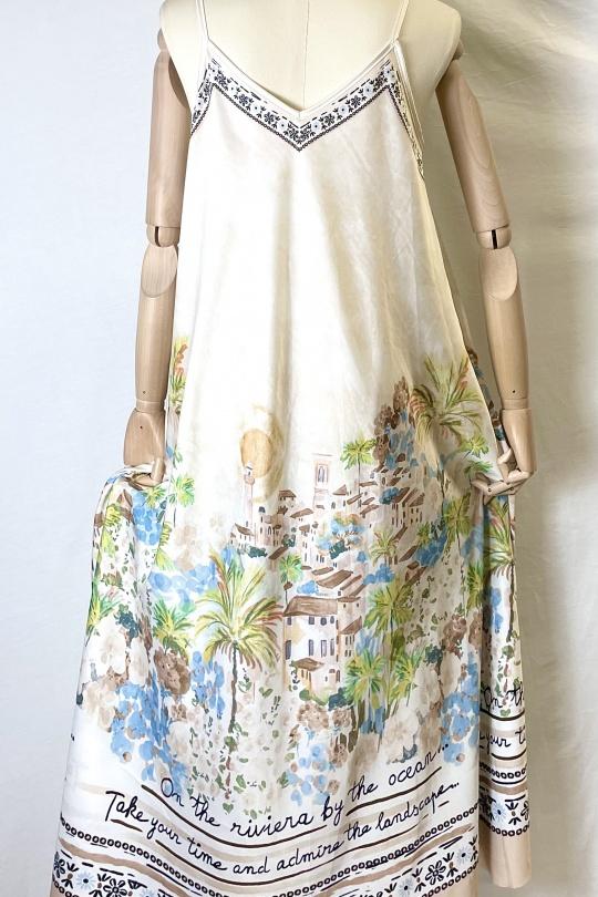 Robes longues Femme Rose Clair Catherine S 1001 RIVIERA MAXI DRESS Efashion Paris