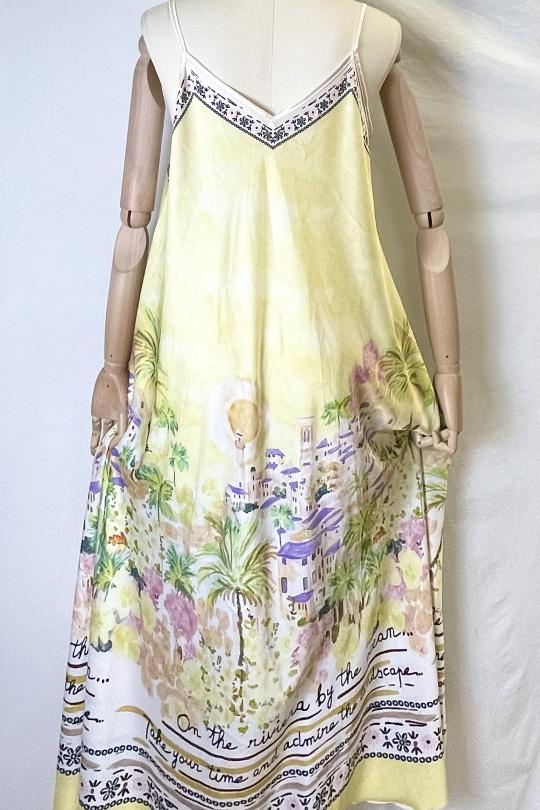 Robes longues Femme Rose Clair Catherine S 1001 RIVIERA MAXI DRESS Efashion Paris