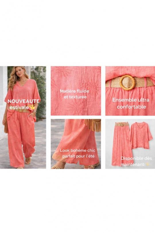 Ensembles Femme Fuschia Catherine S SET SOLAR Efashion Paris