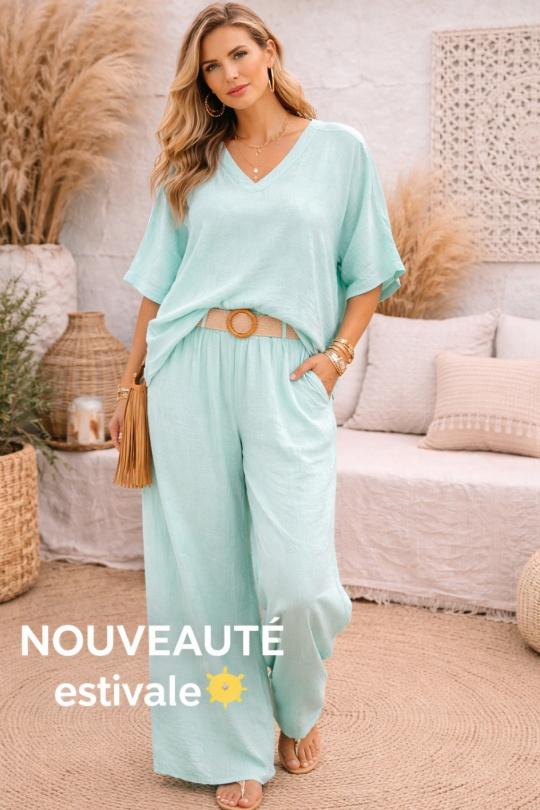 Ensembles Femme Fuschia Catherine S SET SOLAR Efashion Paris