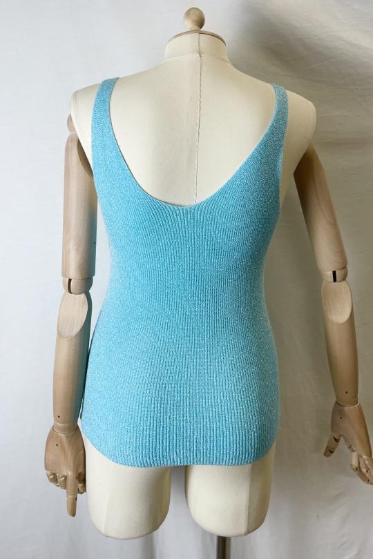 Camisetas sin mangas Mujer Brazil green Catherine S LUREX DEBARDEURS Efashion Paris