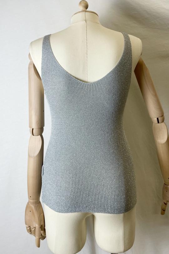 Camisetas sin mangas Mujer Brazil green Catherine S LUREX DEBARDEURS Efashion Paris