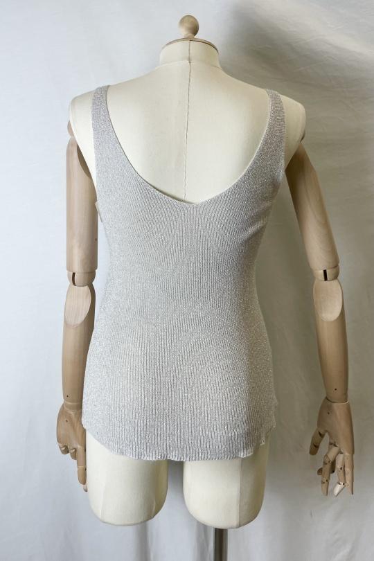 Camisetas sin mangas Mujer Brazil green Catherine S LUREX DEBARDEURS Efashion Paris