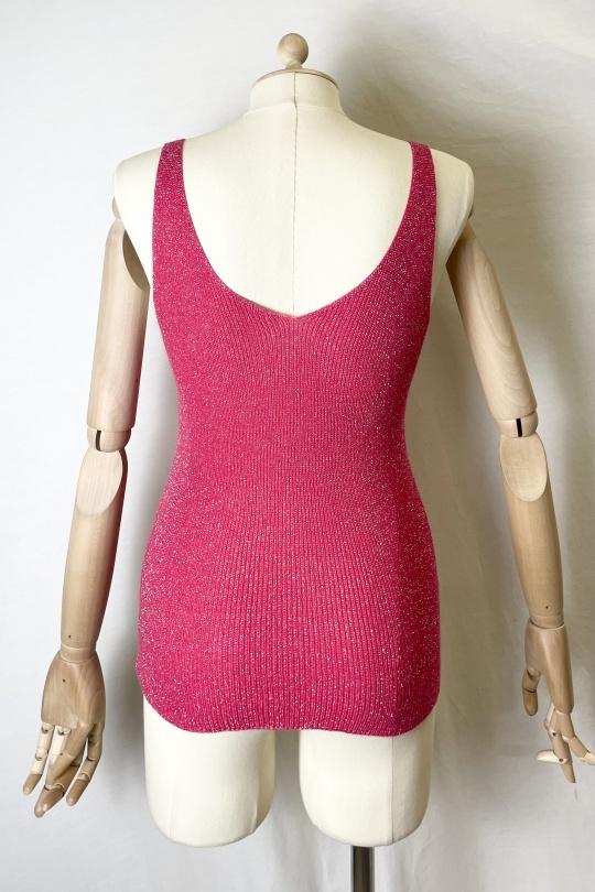 Camisetas sin mangas Mujer Brazil green Catherine S LUREX DEBARDEURS Efashion Paris