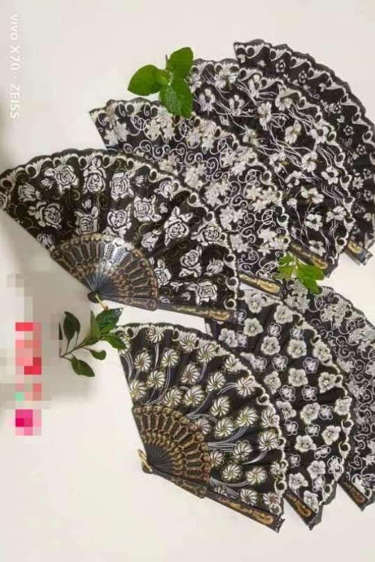 Ventilateurs et éventails Accessoires Couleurs mélangées Better Way BW-1405 Efashion Paris