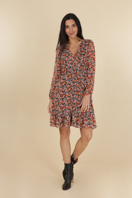 Short dresses Women Black Rosa Fashion 283-5 Efashion Paris