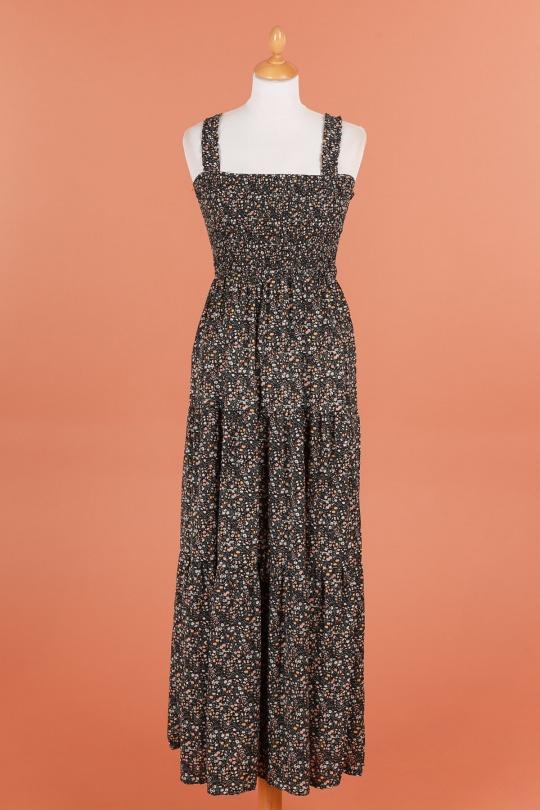 Vestidos largos Mujer Beige Rosa Fashion 413 Efashion Paris