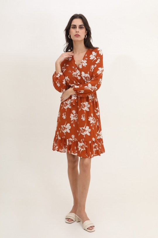 Robes courtes Femme Rouge clair Rosa Fashion 283-9 Efashion Paris