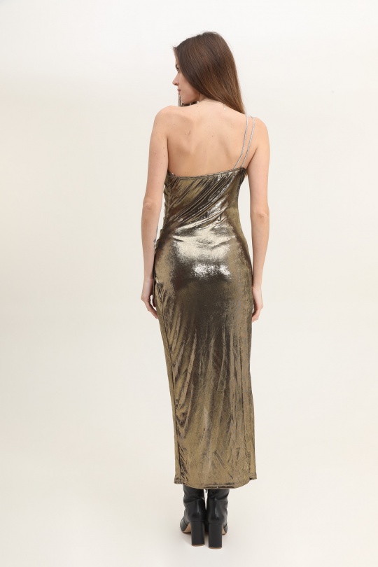 Robes longues Femme Doré Rosa Fashion 893 Efashion Paris