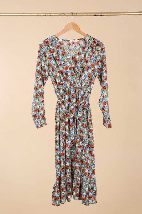 Abiti al polpaccio Donna Orange Rosa Fashion 262 Efashion Paris