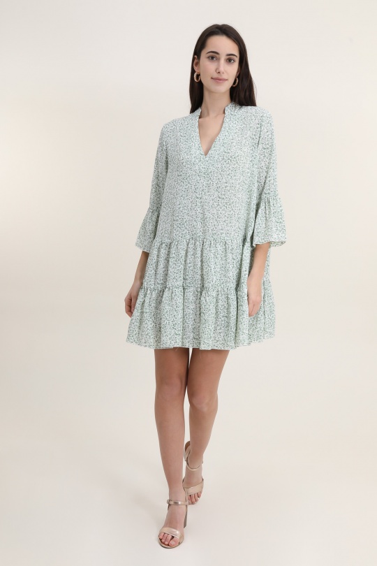 Robes courtes Femme Vert Rosa Fashion H035 Efashion Paris