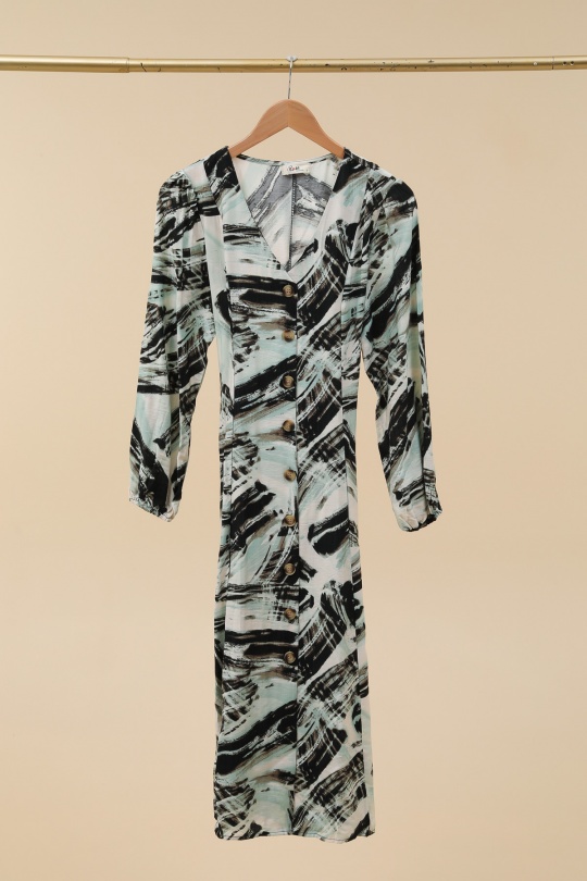 Vestidos largos Mujer Green Rosa Fashion 997 Efashion Paris