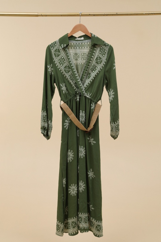 Robes longues Femme Vert Rosa Fashion 980 Efashion Paris