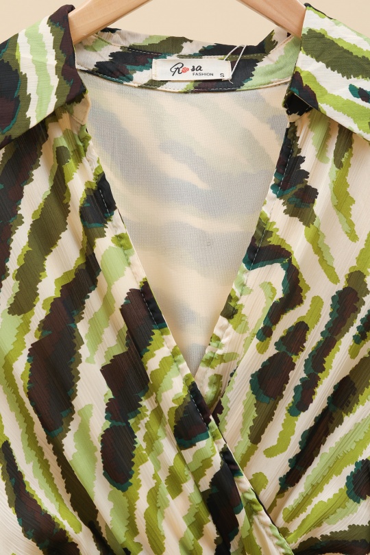 Vestidos a media pierna Mujer Taupe Rosa Fashion 1006 Efashion Paris