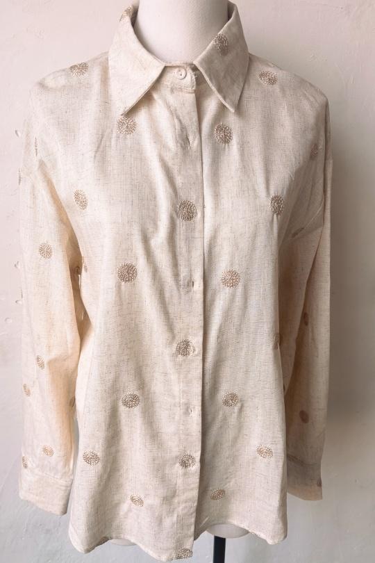 Shirts Women Beige Rosa Fashion R3063 Efashion Paris