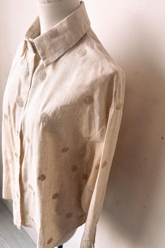 Shirts Women Beige Rosa Fashion R3063 Efashion Paris