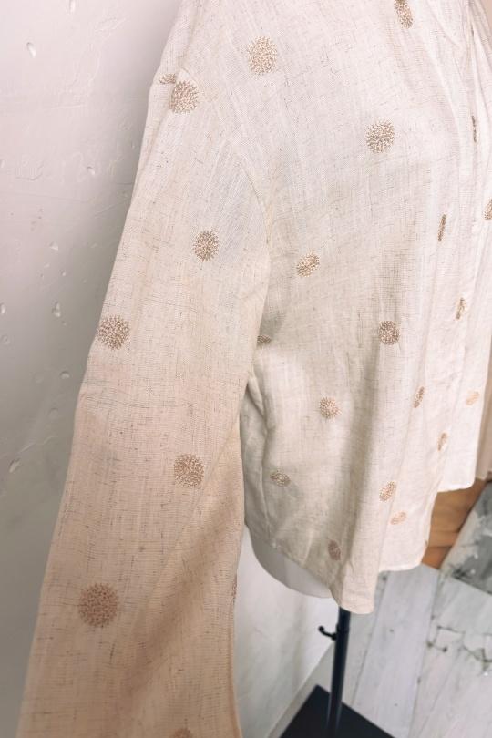 Shirts Women Beige Rosa Fashion R3063 Efashion Paris