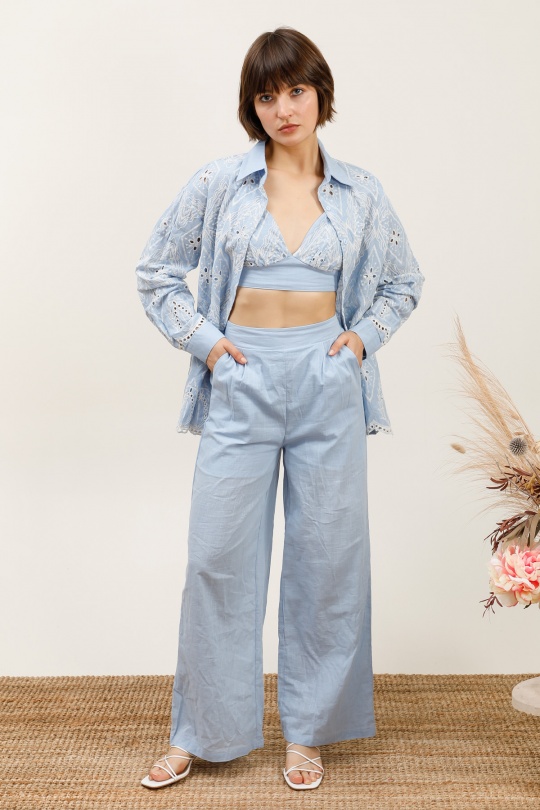 Conjuntos Mujer Sky blue Rosa Fashion R3071 Efashion Paris