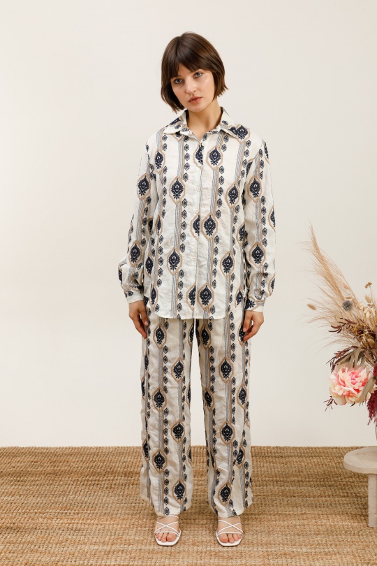 Conjuntos Mujer Beige Rosa Fashion 2808 Efashion Paris