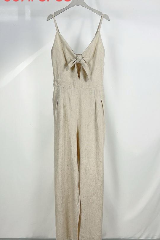Jumpsuits Women Beige Rosa Fashion 967 Efashion Paris