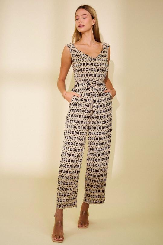 Jumpsuits Women Taupe Rosa Fashion 953 Efashion Paris