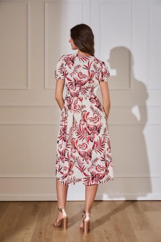 Robes longues Femme Rouge Rosa Fashion 1092 Efashion Paris