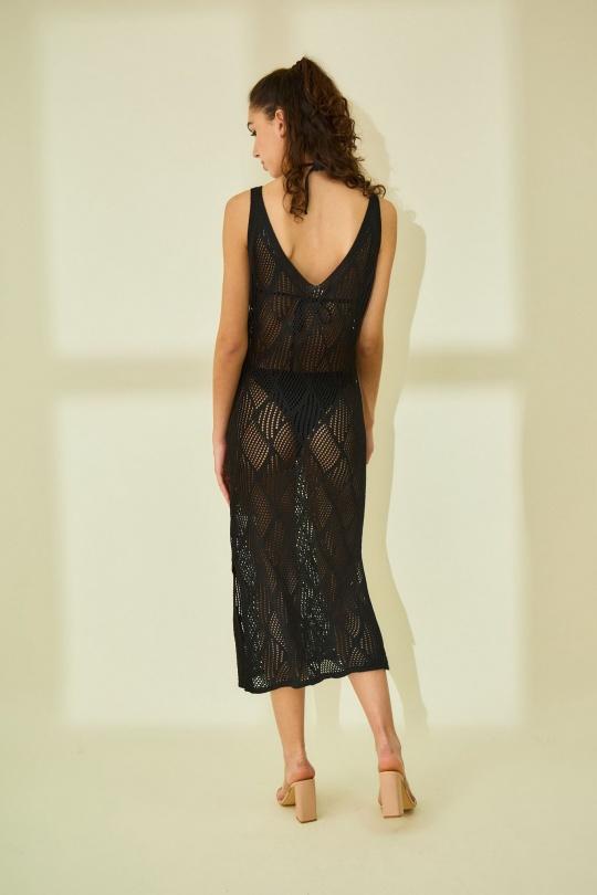 Robes mi-longues Femme Blanc Rosa Fashion Q72543 Efashion Paris