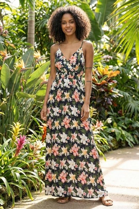 Robes longues Femme Blanc Rosa Fashion RF125 Efashion Paris