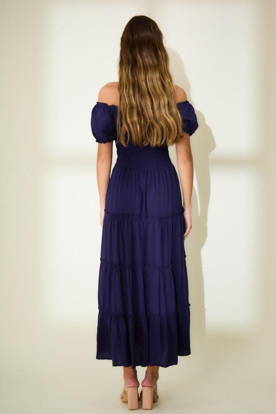 Robes longues Femme Blanc Rosa Fashion 195 Efashion Paris