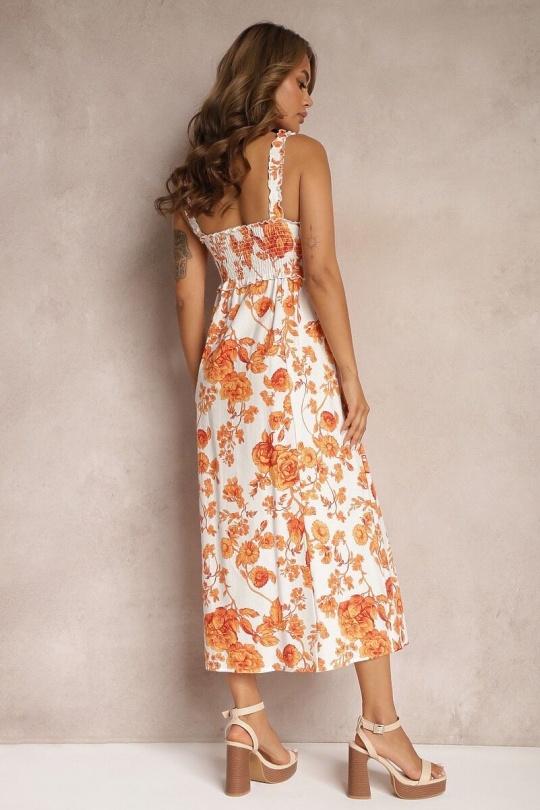 Robes longues Femme Orange Rosa Fashion 931 Efashion Paris