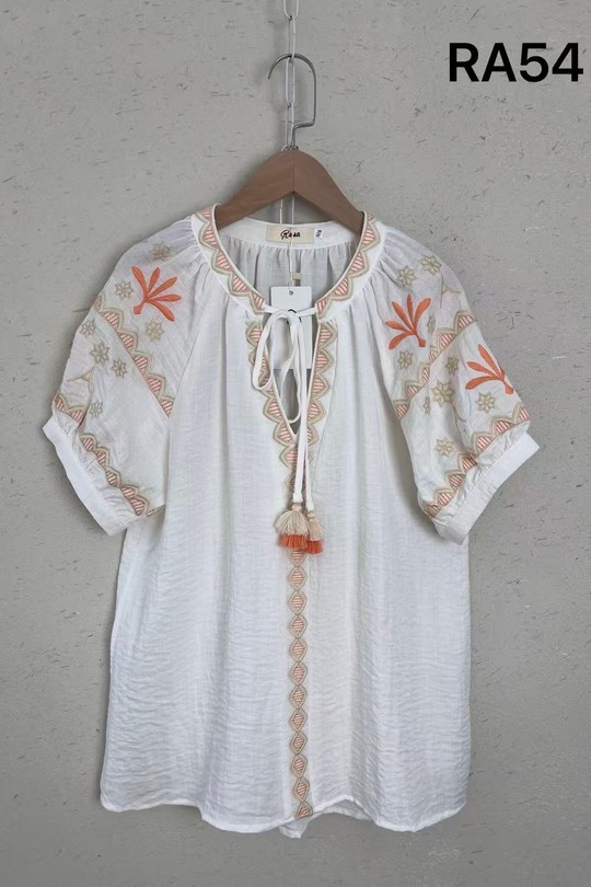 Blouses Femme Orange Rosa Fashion RA54 Efashion Paris