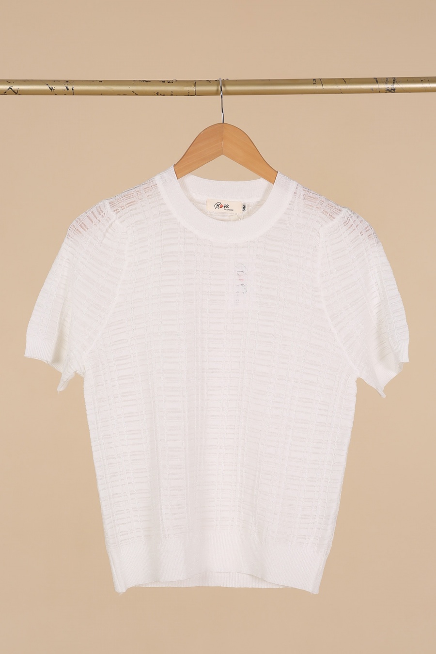 T-shirts Femme Noir Rosa Fashion 3044 #c Efashion Paris