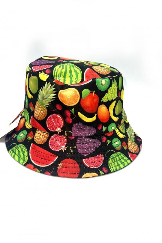 Chapeaux Accessoires Multicolore LINETA BOB MOTIF MULTIFRUIT Efashion Paris