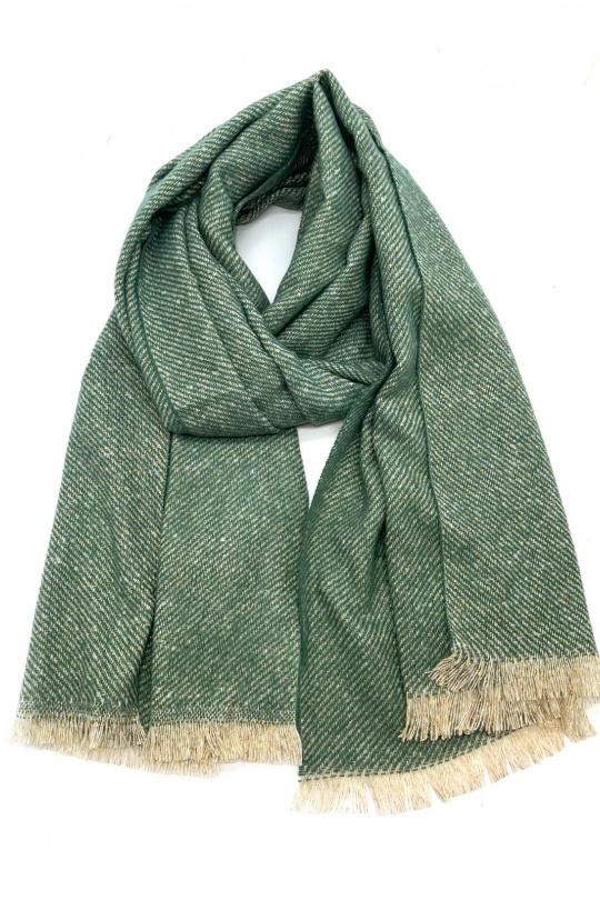 Écharpes Accessoires Noir LINETA HH-335 ECHARPE UNI AVEC LUREX Efashion Paris