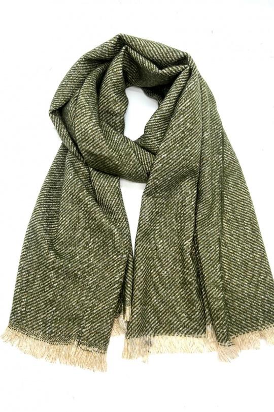 Écharpes Accessoires Noir LINETA HH-335 ECHARPE UNI AVEC LUREX Efashion Paris