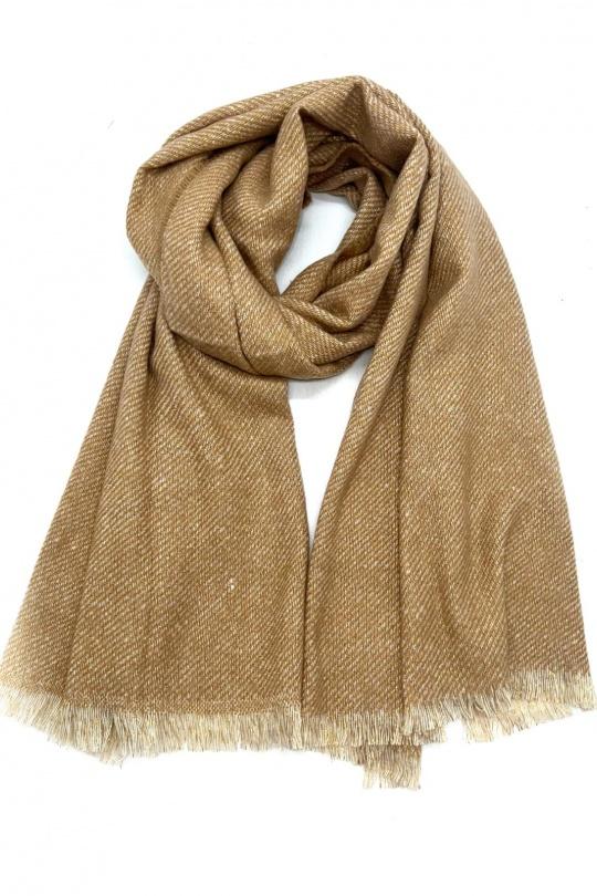 Écharpes Accessoires Noir LINETA HH-335 ECHARPE UNI AVEC LUREX Efashion Paris