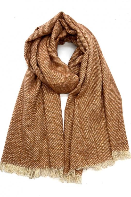 Écharpes Accessoires Noir LINETA HH-335 ECHARPE UNI AVEC LUREX Efashion Paris