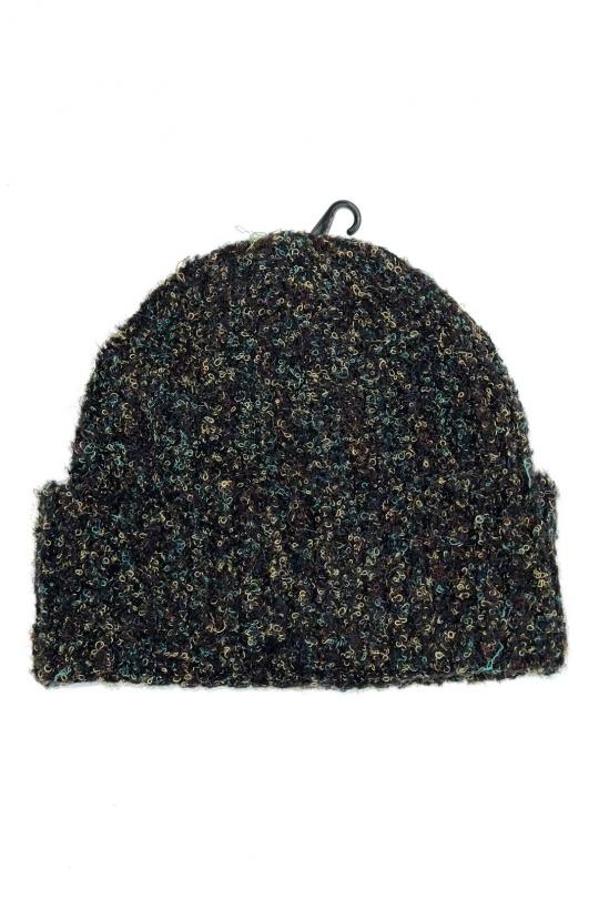Beanies Accessories Black LINETA BX-24 BONNET MIXTE BICOLORE AVEC DOUBLURE Efashion Paris
