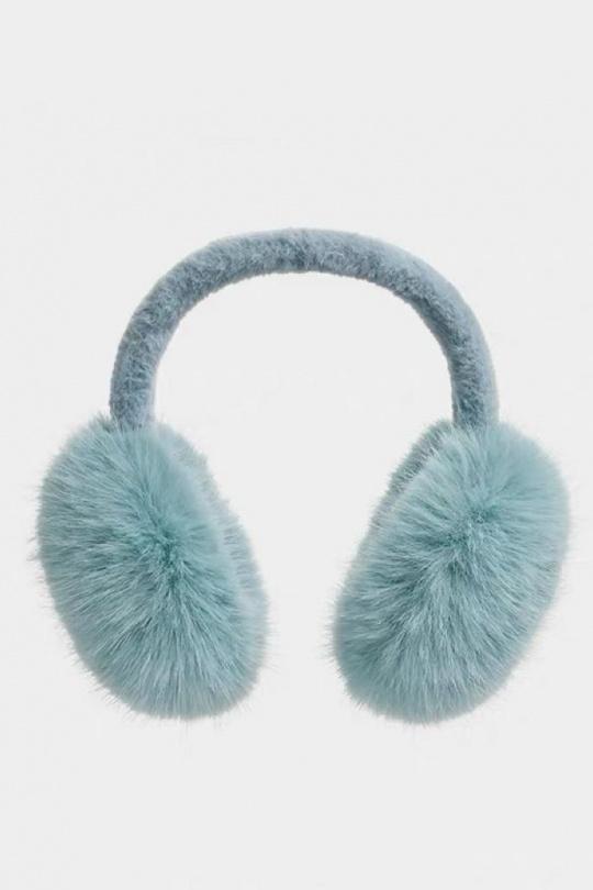 Accessoires de cheveux Accessoires Noir LINETA CAC-2 CACHE OREILLE EN FAUSSE FOURRURE POIL LONG  Efashion Paris