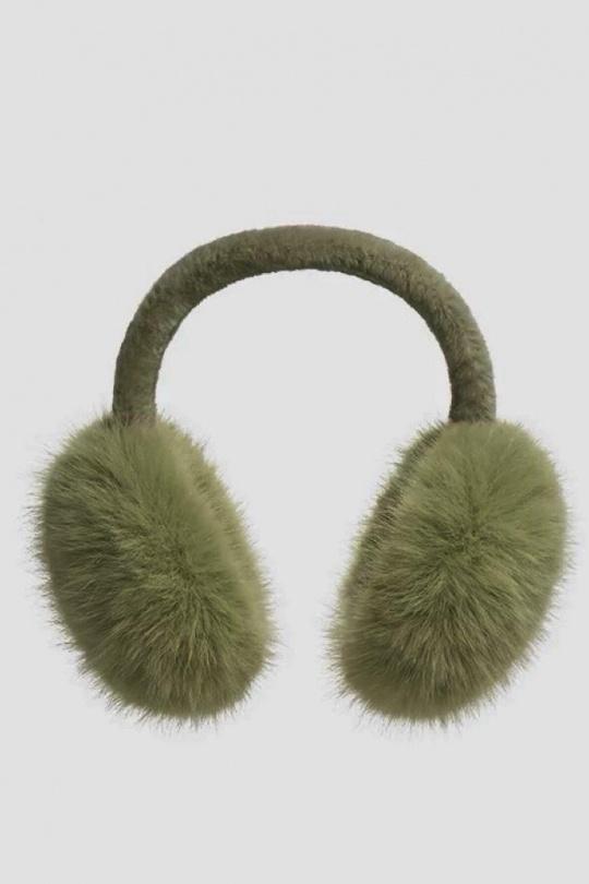 Accessoires de cheveux Accessoires Noir LINETA CAC-2 CACHE OREILLE EN FAUSSE FOURRURE POIL LONG  Efashion Paris